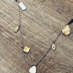 Silpada “Pedal to the metal” necklace